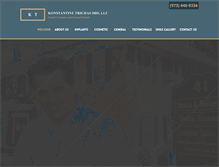 Tablet Screenshot of drtrichas.com
